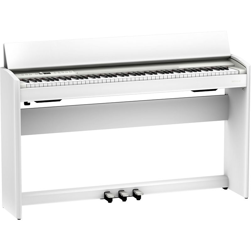 Foto van Roland f701-wh white digitale piano