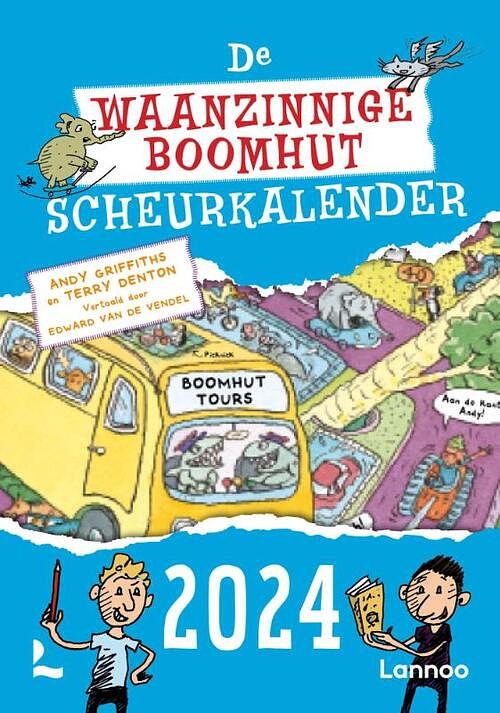 Foto van De waanzinnige boomhut scheurkalender 2024 - andy griffiths, terry denton - paperback (9789401491105)