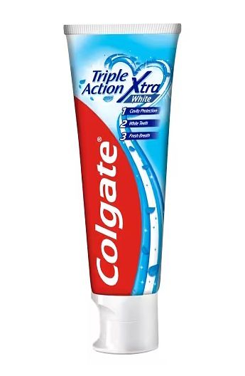 Foto van Colgate triple action whitening tandpasta 75ml bij jumbo