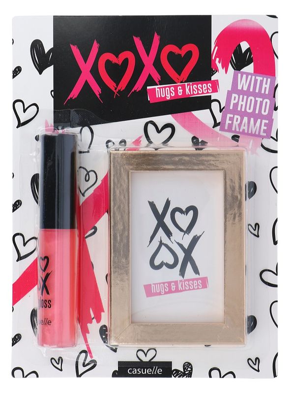 Foto van Casuelle xoxo geschenkset lipgloss & fotolijst