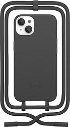 Foto van Change case apple iphone 14 back cover met koord zwart