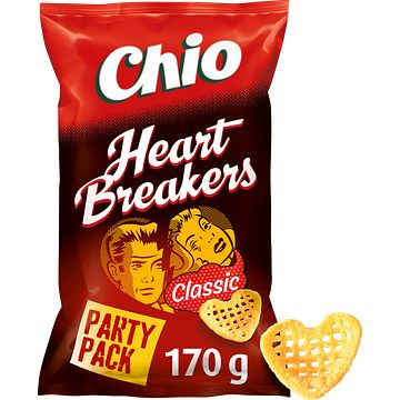 Foto van Chio heartbreakers classic party pack 170g bij jumbo