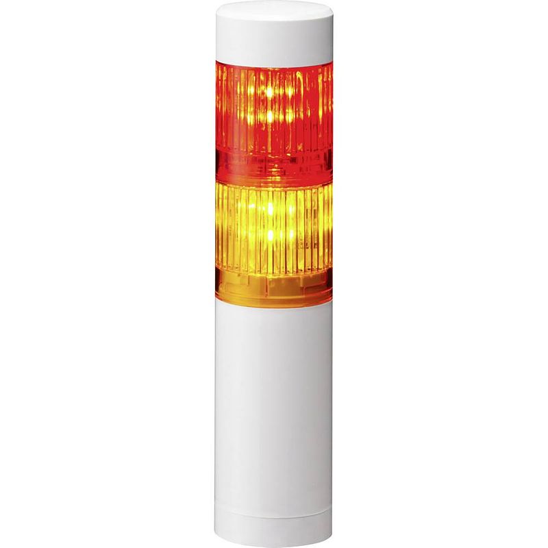 Foto van Patlite signaalzuil lr4-202wjnw-ry led rood, geel 1 stuk(s)