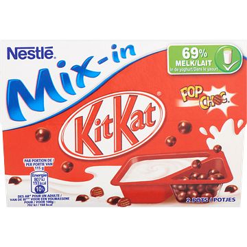 Foto van Kitkat mixin pop choc 2 x 115g bij jumbo