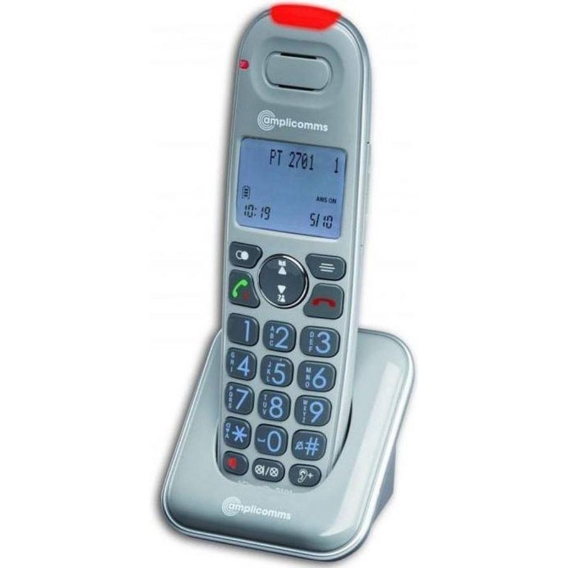 Foto van Amplicomms powertel 2701 dect draadloze telefoon handset uitbreiding van amplicomms powertel
