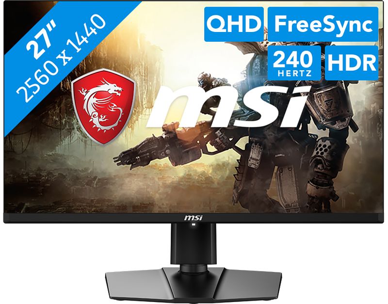 Foto van Msi mag 271qpx qd-oled e2