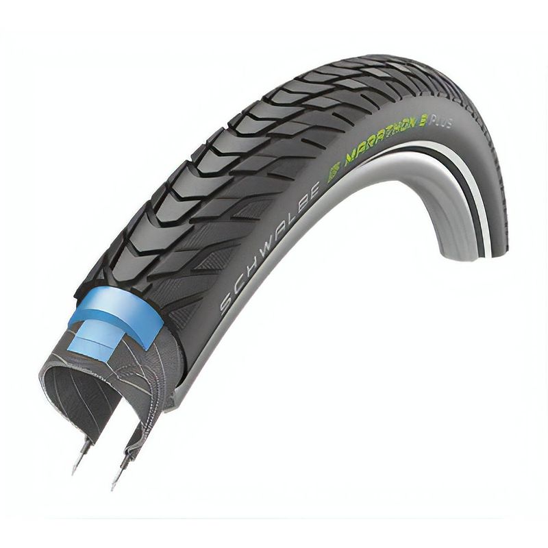 Foto van Schwalbe buitenband marathon e-plus 28 x 2.00 draad (50-622) zwart