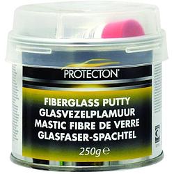 Foto van Protecton glasvezelplamuur fiberplast 250 gram geel/zwart