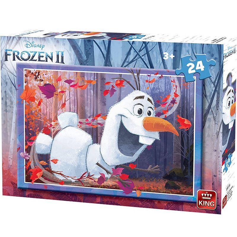 Foto van King international legpuzzel disney frozen ii junior 24 stukjes (a)