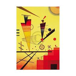 Foto van Wassily kandinsky - structure joyeuse kunstdruk 60x80cm