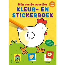 Foto van Mijn eerste woordjes kleur- en stickerboek / 3-5 j