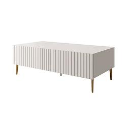 Foto van Meubella salontafel king - wit - 120 cm