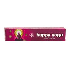 Foto van Wierook - happy yoga - 12 stuks