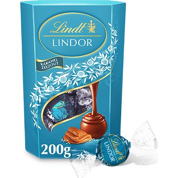 Foto van Lindt lindor salted caramel 200g bij jumbo
