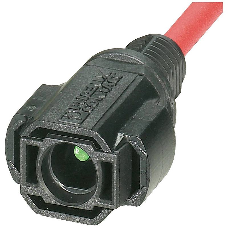 Foto van Phoenix contact pv-ft-cm-c-6-130-rd pv-connector sunclix zwart, rood inhoud: 1 stuk(s)