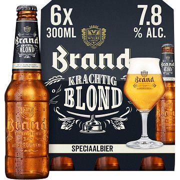 Foto van Brand krachtig blond fles 6 x 300ml bij jumbo