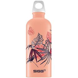 Foto van Sigg drinkfles lucid florid 0,6 liter 7,1 cm aluminium roze