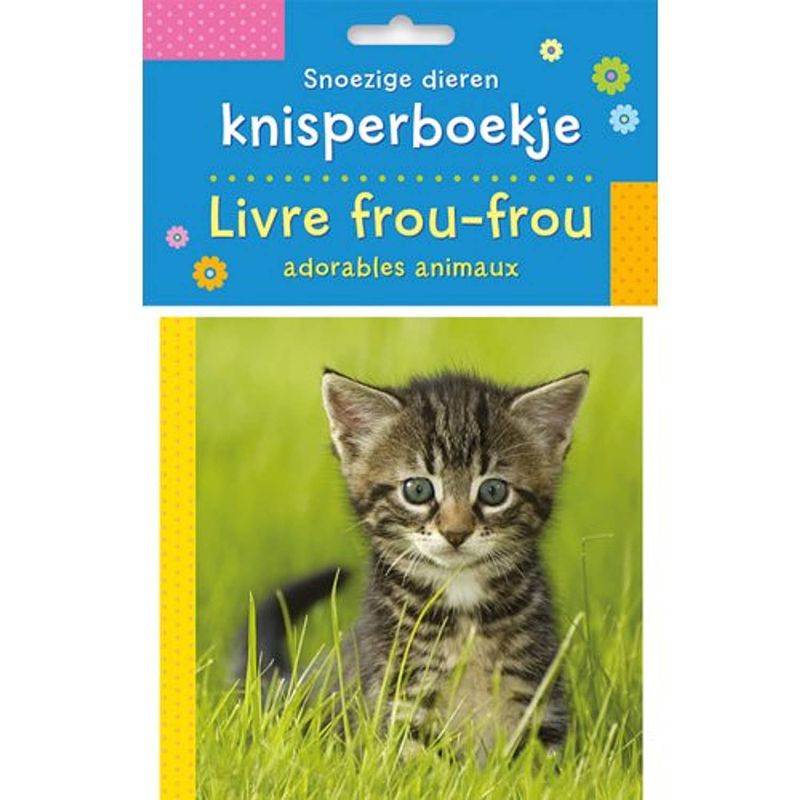 Foto van Snoezige dieren knisperboekje / livre frou-frou