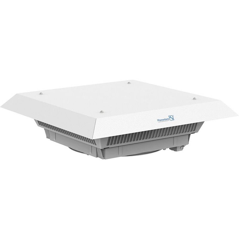 Foto van Pfannenberg ptf 61000 230v ac fm 7035 schakelkastventilator 230 v/ac 120 w (b x h x d) 470 x 470 x 152 mm 1 stuk(s)