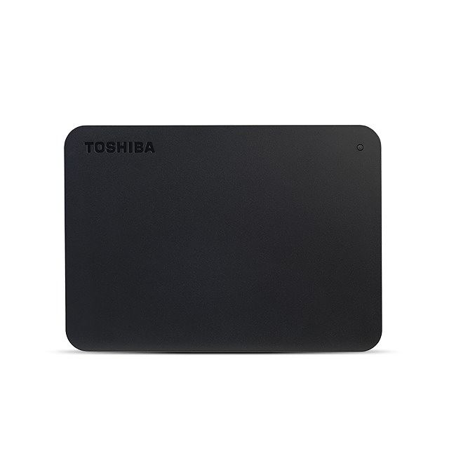 Foto van Toshiba canvio basics 2tb (usb-c) externe harde schijf zwart