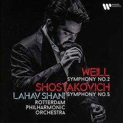 Foto van Weil: symphony no.2 & shostakovich: symphony no.5 - cd (0190295478346)