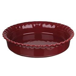 Foto van Millimi keramische ovenschaal - saladeschaal - 22 cm - rood