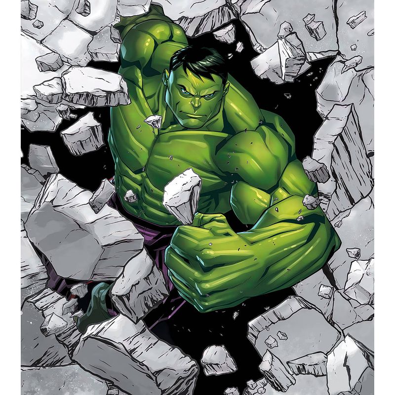 Foto van Komar hulk breaker vlies fotobehang 250x280cm 5-banen