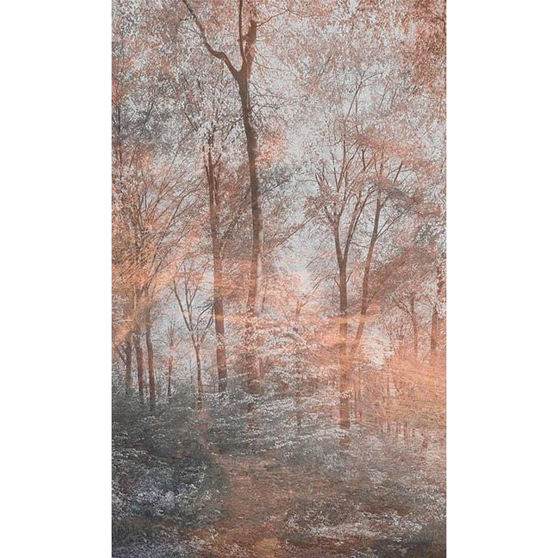 Foto van Dimex colorful forest abstract fotobehang 150x250cm 2-banen