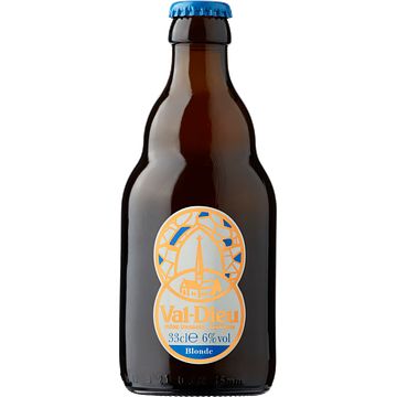 Foto van Valdieu blonde bier fles 330ml bij jumbo