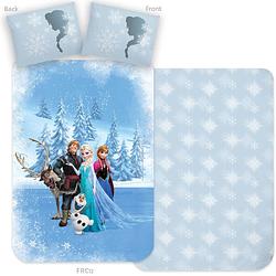 Foto van Disney frozen dekbedovertrek, family - eenpersoons - 140 x 200 cm - katoen