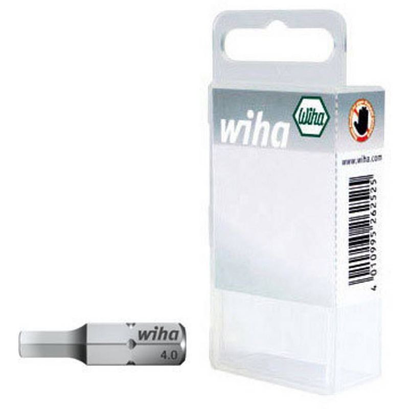 Foto van Wiha inbus-bit 5 mm chroom-vanadium staal gehard c 6.3 2 stuk(s)