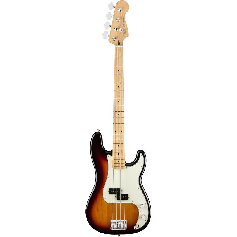 Foto van Fender player precision bass 3-color sunburst mn