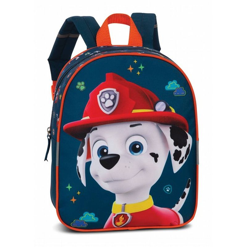 Foto van Paw patrol marshall peuter rugzak jongens blauw