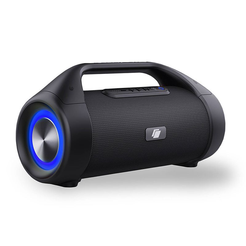 Foto van Caliber elegance - bluetooth® speaker - aux usb rgb leds en accu - zwart (hpg440bt)