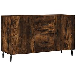 Foto van Vidaxl dressoir 100x36x60 cm bewerkt hout gerookt eikenkleurig