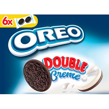 Foto van Oreo double creme koekjes 6 x 2 stuks 170g bij jumbo