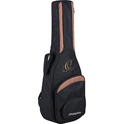 Foto van Ortega onb44 pro series full size classical guitar bag brown / black gigbag voor klassieke gitaar