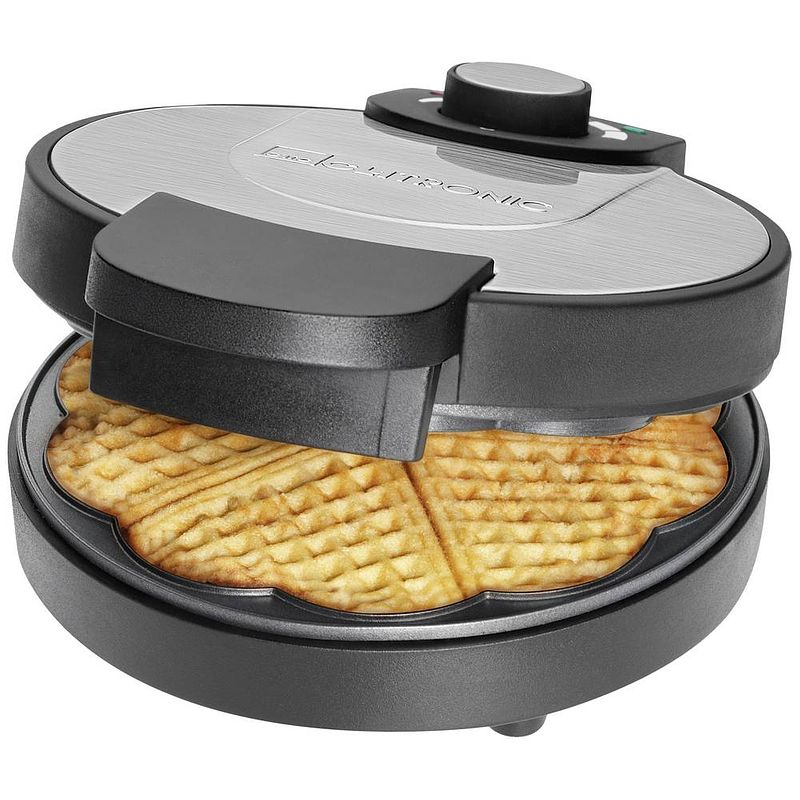 Foto van Clatronic wafelmaker wa 3492 zwart zilverkleurig