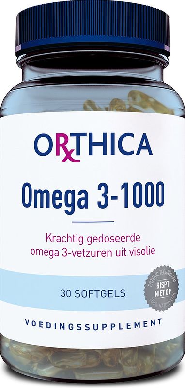 Foto van Orthica omega 3-1000 softgels