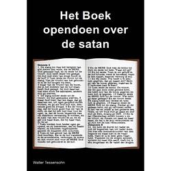 Foto van Het boek opendoen over de satan