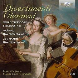 Foto van Divertimenti viennesi: von dittersdorf, vanhal & j.m. haydn - cd (5028421961279)