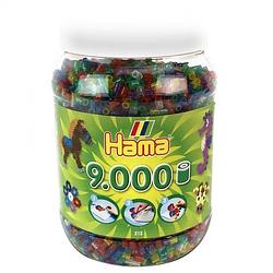 Foto van Hama strijkkralen in pot (9000) glitter