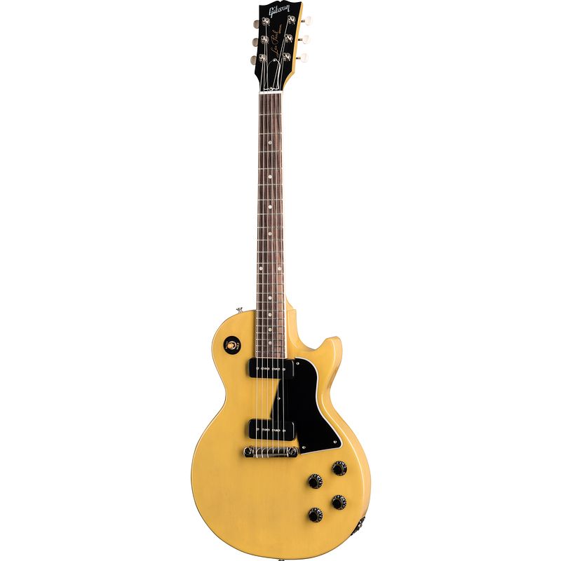 Foto van Gibson original collection les paul special tv yellow elektrische gitaar met koffer