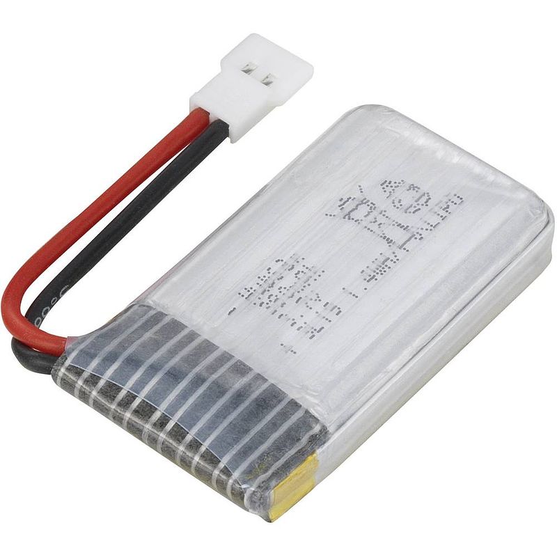 Foto van Hubsan lipo accupack 3.7 v 380 mah aantal cellen: 1 softcase kabelschoen