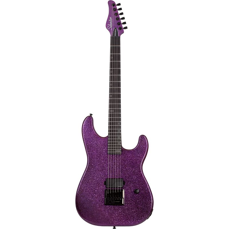 Foto van Schecter signature danskimo-6 purple sparkle elektrische gitaar