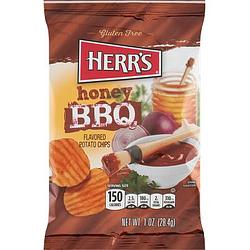 Foto van Herr'ss honey bbq flavored potato chips 28, 4g bij jumbo