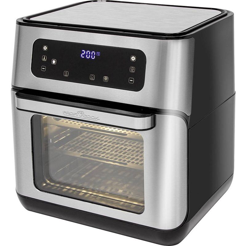 Foto van Profi cook pc-fr 1200 h airfryer 1500 w zwart/rvs