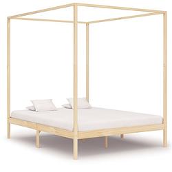 Foto van Vidaxl hemelbedframe massief grenenhout 180x200 cm