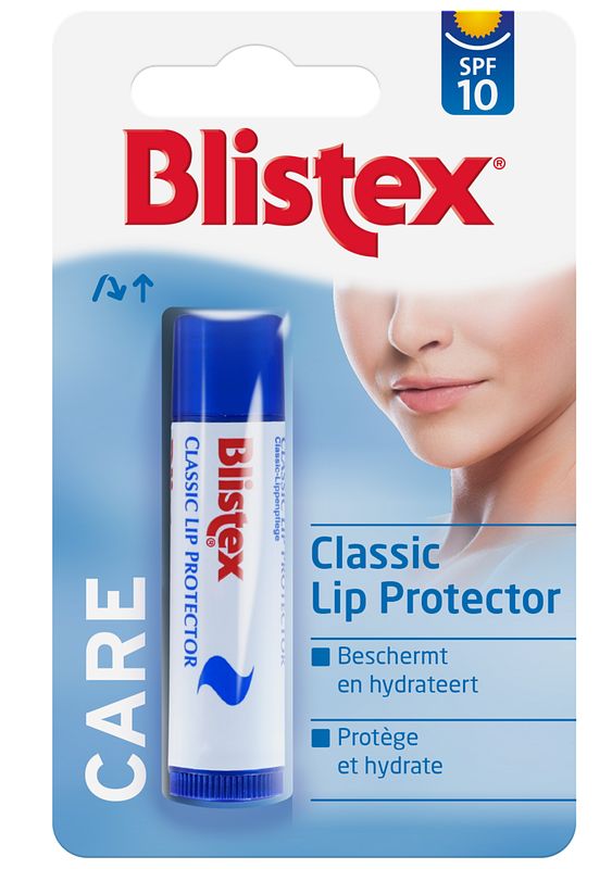 Foto van Blistex classic lip protector stick blisterverpakking 4,25gr