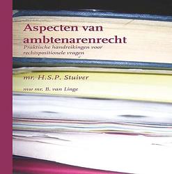 Foto van Aspecten van ambtenarenrecht - baukje van linge, hans stuiver - ebook (9789058507198)